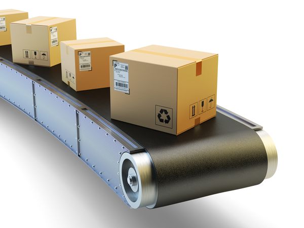 Collaborative robots can be integrated with conveyor for easy product movement
